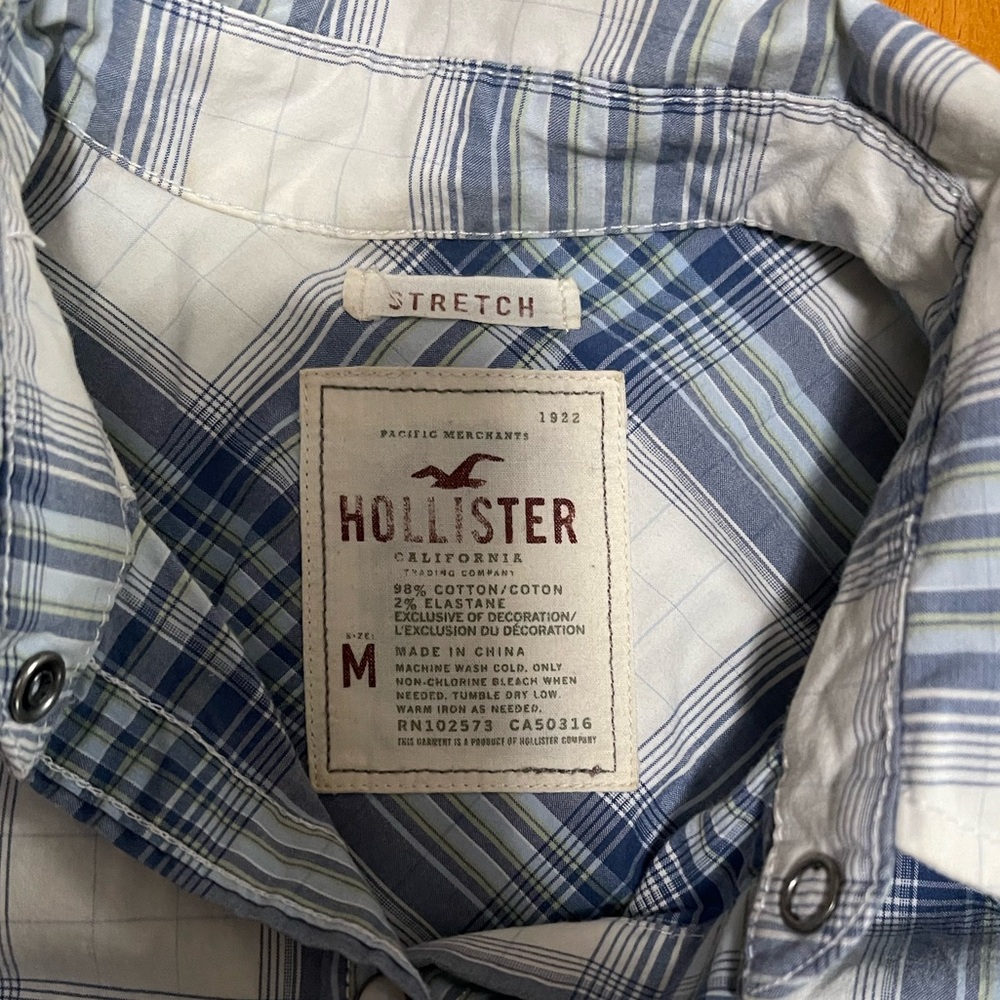 button down plaid shirt - Picture 3 of 4
